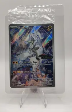 Pokemon EN N's Reshiram 167/159 Poke Center Stamped Promo Sealed NM-MT - Image 1