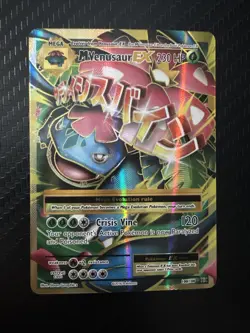 Mega Venusaur EX 100/108 Full Art Holo Ultra Rare XY Evolutions 2016 Pokemon TCG - Image 1