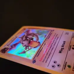 DMG 1999 Pokemon Fossil 1st Edition Aerodactyl Holo 1/62 - Image 3