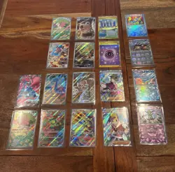 Pokemon TCG Japanese Lot Of 18 AR, SR, Gold, And Master Ball - Image 1