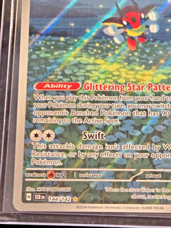 Pokemon TCG Ledian Illustration Rare 144/142 Stellar Crown NM - Image 3
