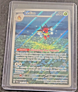Pokemon TCG Ledian Illustration Rare 144/142 Stellar Crown NM - Image 5