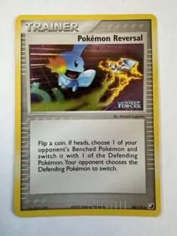 Pokemon TCG Pokemon Reversal EX Unseen Forces Reverse Holo Uncommon 88/115 2005 - Image 1