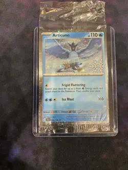 Articuno 032/159 2025 Holiday Calendar Holo SEALED Pokemon TCG Snowflake Stamped - Image 1