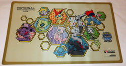 2016 POKEMON NATIONAL CHAMPIONSHIPS OFFICIAL COMPETITOR PLAYMAT! 23x14"! POKEMON - Image 1