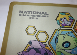 2016 POKEMON NATIONAL CHAMPIONSHIPS OFFICIAL COMPETITOR PLAYMAT! 23x14"! POKEMON - Image 2