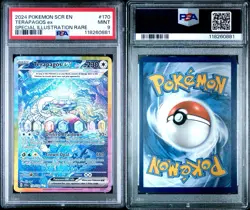 2024 POKEMON SCR EN-STELLAR CROWN 170 TERAPAGOS EX SIR PSA MINT 9 - Image 3