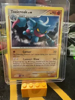 Pokemon tcg Arceus #11/99 Toxicroak Holo Rare - Image 1