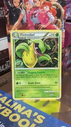 Pokemon TCG 2010 Victreebel 12/102 Triumphant Holo Rare - Image 1