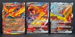 Pokemon Team Rockets Moltres UPC Stamped PROMO SET SIR 229/182 208/182 READ DESC - Image 1