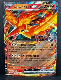 Pokemon Team Rockets Moltres UPC Stamped PROMO SET SIR 229/182 208/182 READ DESC - Image 3