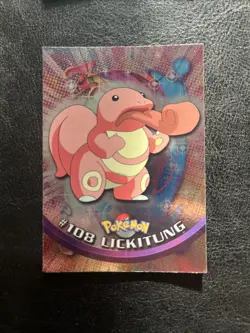 Lickitung - Pokemon Topps Chrome Holo #108 - Image 1
