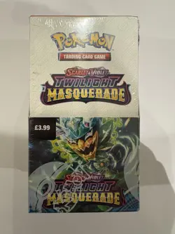 Pokemon TCG: Scarlet & Violet Twilight Masquerade Half Booster Box. New Sealed - Image 1