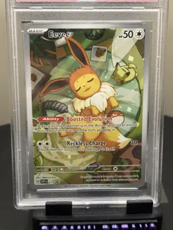 2025 POKEMON SVP EN-SV BLACK STAR PROMO #173 EEVEE PSA 10 - Image 5