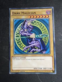 *** DARK MAGICIAN *** 1ST EDITION ORIGINAL ART MINT CONDITION LDK2-ENY10 YUGIOH! - Image 1