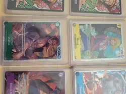 One Piece OP13 Lot Of 7 SR, Don, and Star SR Volume 2 Tin Pulls - Image 4