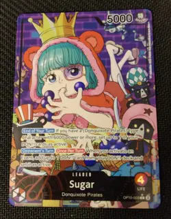 One Piece EN OP10-003 Sugar L Alt Art NM-MT - Image 1
