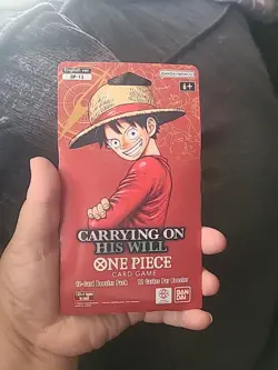 One Piece Carrying On His Will OP-13 Sleeved Booster Packs NEW SEALED - Image 1