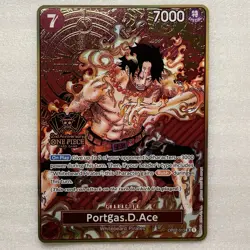 Portgas.D.Ace (One Piece Japanese Version 2nd Anniversary Set) OP02-013 English - Image 1