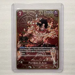 Portgas.D.Ace (One Piece Japanese Version 2nd Anniversary Set) OP02-013 English - Image 4