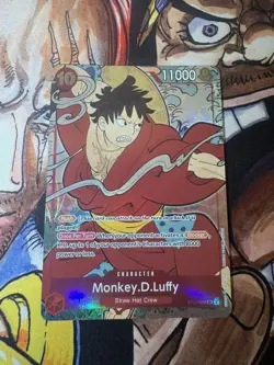 Monkey.D.Luffy (English Version 1st Anniversary Set) ST10-006 One Piece Foil - Image 1