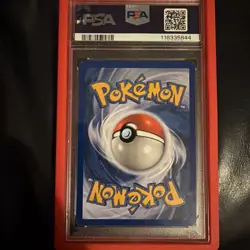 Pokemon Card Charizard 4/102 Base Set Holo Rare WOTC PSA 8 NM-MT with guard - Image 2