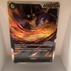 One Piece TCG Sabo - PRB02-014 Premium Booster - The Best - Vol. 2 Foil - Image 1