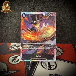One Piece TCG Sabo PRB02-014 (SR) Premium Booster -The Best- Vol. 2 - Image 1
