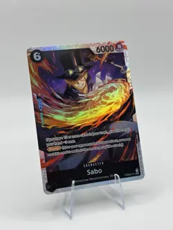 One Piece TCG Sabo PRB02-014 (SR) Premium Booster -The Best- Vol. 2 - Image 2