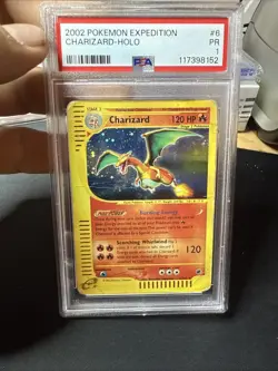 PSA 1 2002 Expedition Charizard Holo Foil 6/165 WOTC E-Reader Series Pokemon - Image 3