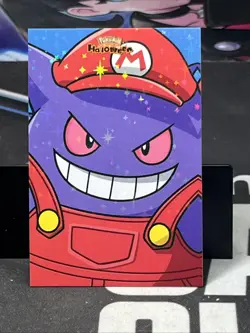 Gengar Mario - Star Holo - Halloween Card Database 2025 - Pokemon - Image 1