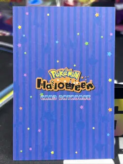 Gengar Mario - Star Holo - Halloween Card Database 2025 - Pokemon - Image 3