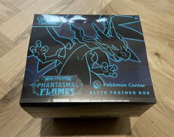 Sealed Pokemon Center ETB Phantasmal Flames Mega Evolution Elite Trainer Box TCG - Image 1