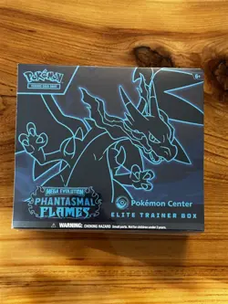 POKEMON CENTER TCG MEGA EVOLUTION PHANTASMAL FLAMES ETB ELITE TRAINER BOX SEALED - Image 1