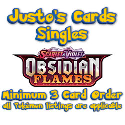 [YOU PICK] Pokemon S&V Obsidian Flames [sv03] Near Mint Cards [Min 3 Card Order] - Image 1