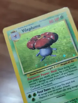 EXC-PL Vileplume Holo Jungle 15/64 Pokemon Card WOTC Rare Vintage 1999 - Image 3