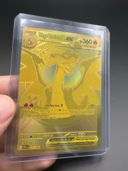 Mega Charizard X EX - Pokemon Phantasmal Flames 130/94 - Gold MHR 2025 - Image 1