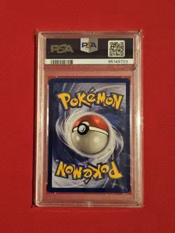 PSA 8 NM-MT Alakazam 1/102 Base Set Pokemon Card WOTC Vintage Rare Holo 1999 - Image 2