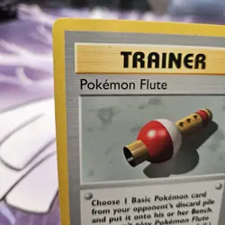 Pokemon Flute Shadowless 86/102 Lightly Played LP Base Set WOTC 1999 Card - Image 2