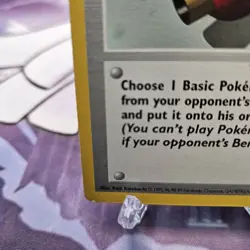 Pokemon Flute Shadowless 86/102 Lightly Played LP Base Set WOTC 1999 Card - Image 4