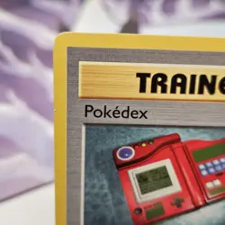 Pokedex 87/102 1st Edition Shadowless Moderately Played MP Base Set Pokemon Card - Image 2