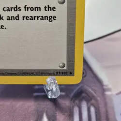 Pokedex 87/102 1st Edition Shadowless Moderately Played MP Base Set Pokemon Card - Image 5