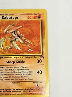 Kabutops 24/62 Fossil Set Non-Holo Rare | Vintage Pokemon Card | NM/LP - Image 4
