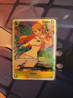 Nami SR OP08-106 English One Piece Card Game Two Legends English NM - Image 1