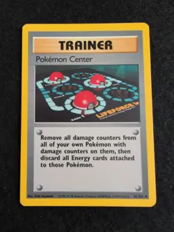 Pokemon Center 1999 WOTC Pokemon TCG Card 85/102 Base Set Unlimited - Image 1