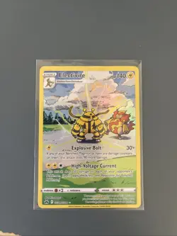 Pokemon TCG Electivire Crown Zenith Galarian Gallery Holo Rare Card GG08/GG70 - Image 1