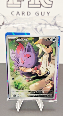 N's Zorua 189 Sv: Scarlet & Violet Promo Cards Holo (SEALED) - Image 1
