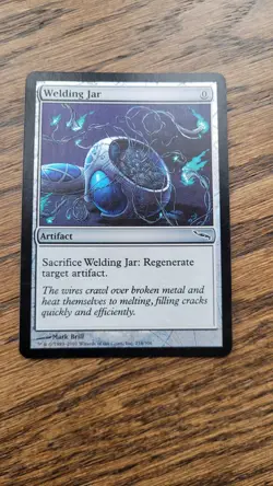 * * 1x FOIL Welding Jar x1 * * Mirrodin MTG NM Close to Near Mint - Image 1