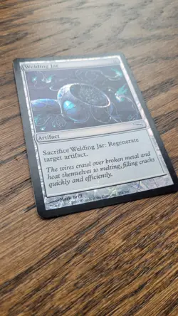 * * 1x FOIL Welding Jar x1 * * Mirrodin MTG NM Close to Near Mint - Image 2