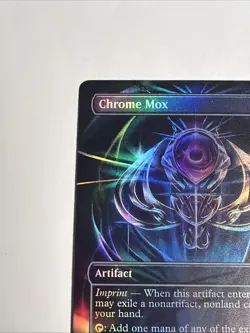 MTG - Chrome Mox (Borderless Foil) - Special Guests - Aetherdrift NM - 0092 - - Image 2